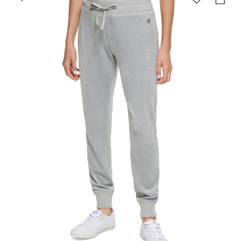 NWOT Calvin Klein velour joggers